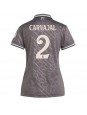 Real Madrid Daniel Carvajal #2 Ausweichtrikot für Frauen 2024-25 Kurzarm